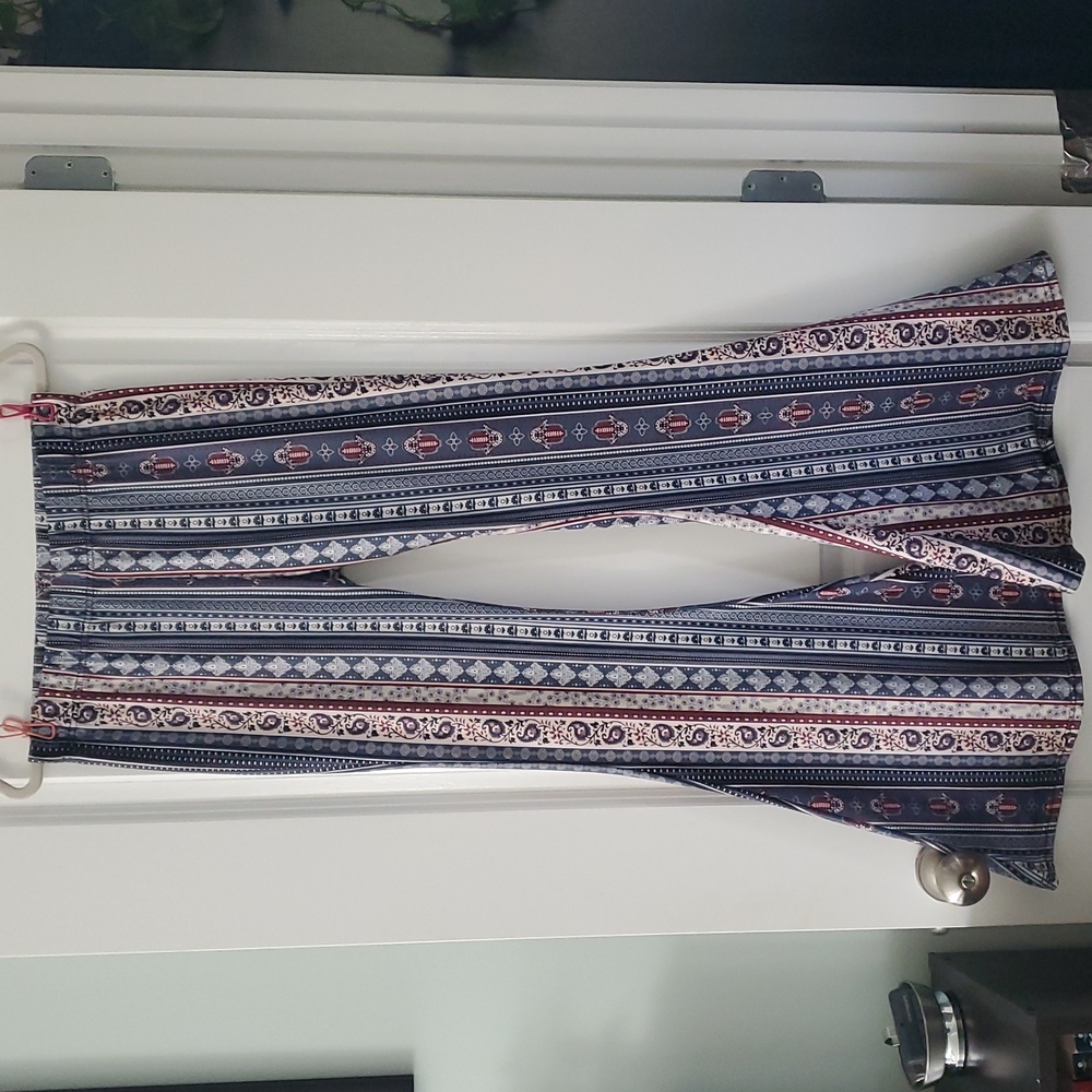 Daisy Del Sol Fit And Flare Pants